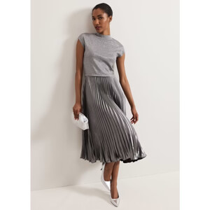 Phase Eight Jayla Metallic Knit Dress